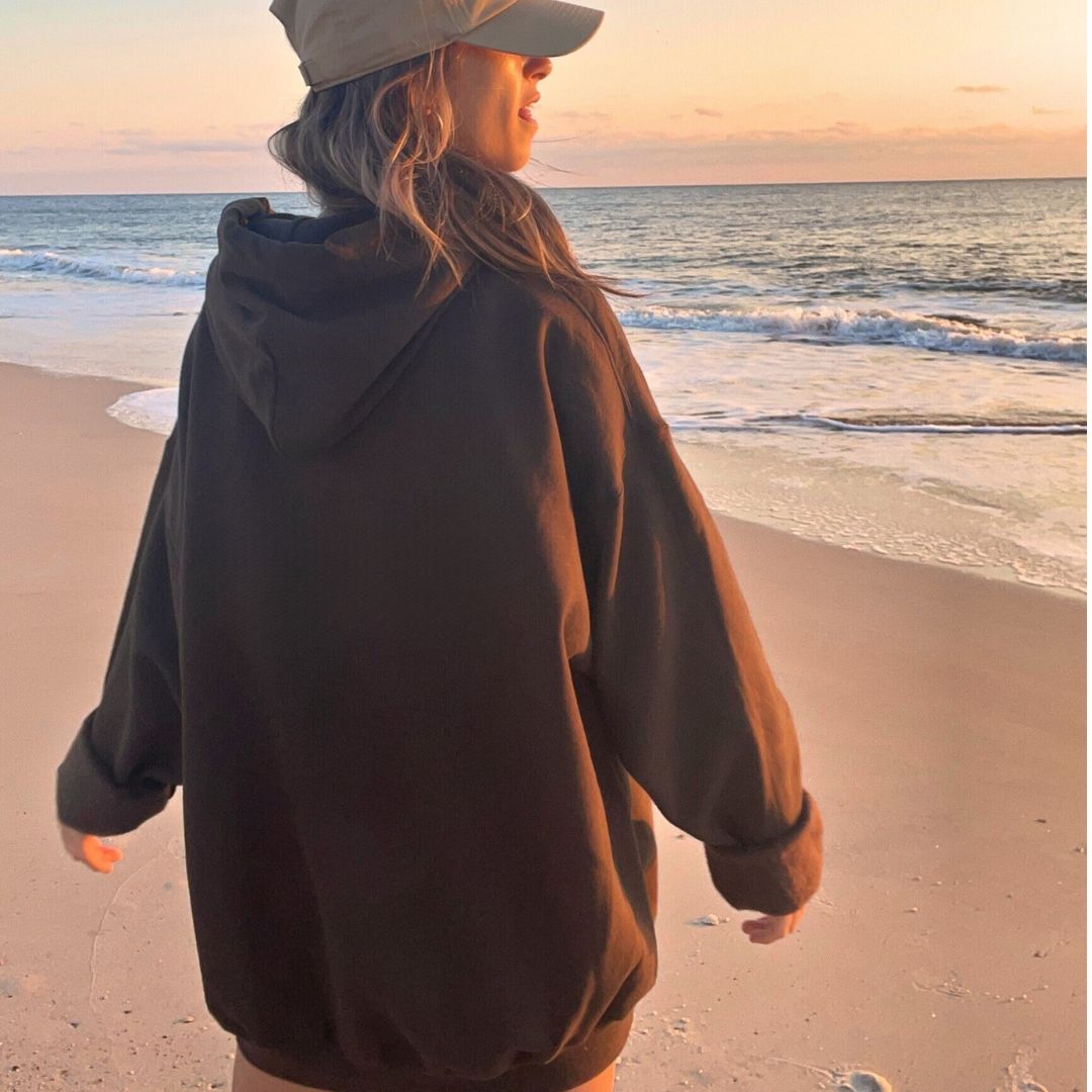 Oversized Black Sweatshirt