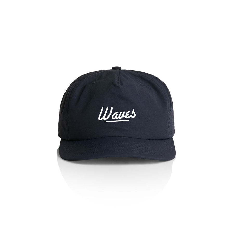 navy golf hat "waves"