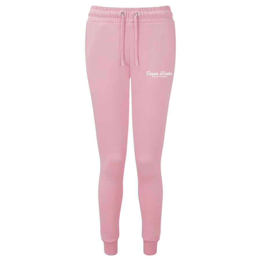 pink joggers leggins for women