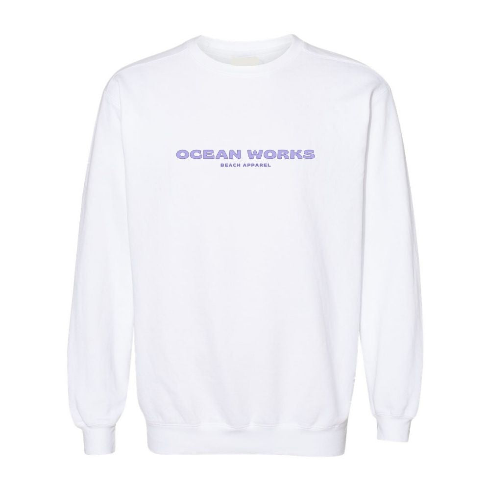 bubbly logo sweatshirt