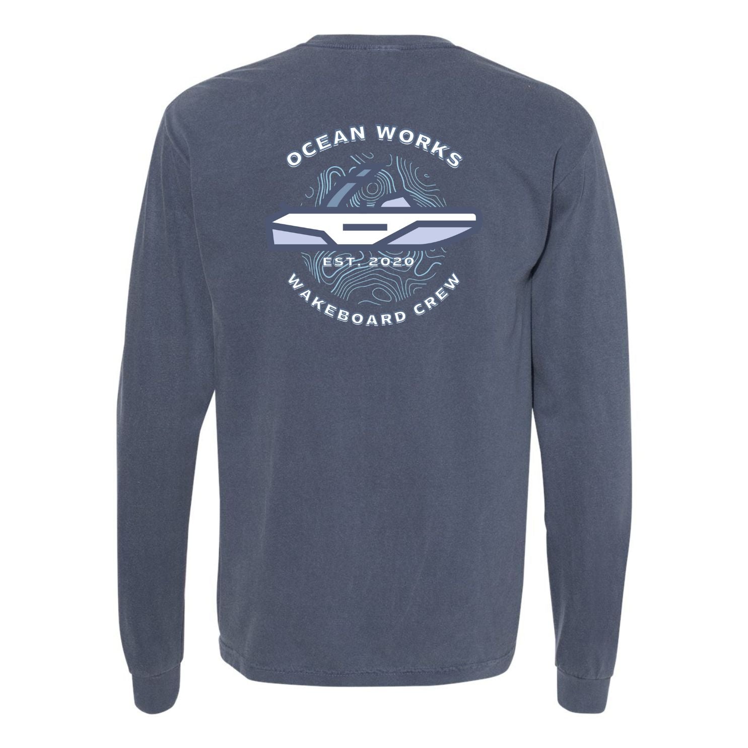 wakeboard crew long sleeve tee