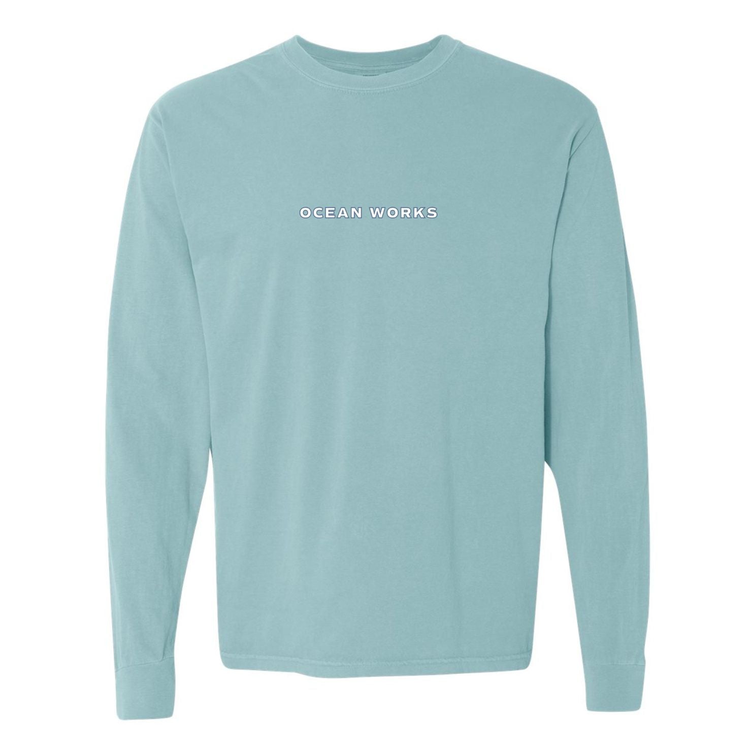 teal long sleeve