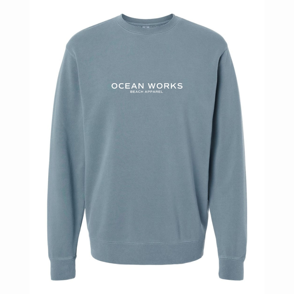 navy ocean works sweatshirt