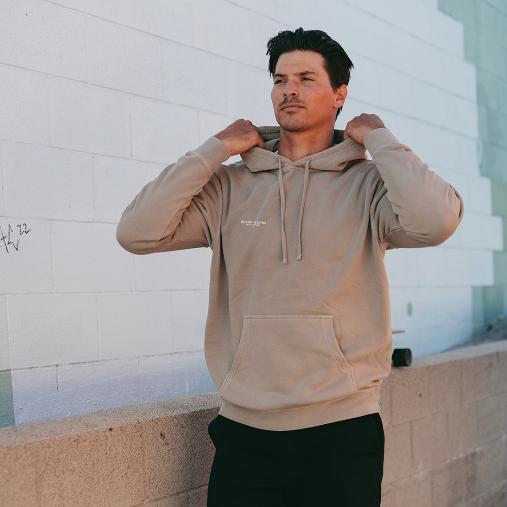 Ocean Works Embroidered Logo Hoodie - Ocean Works