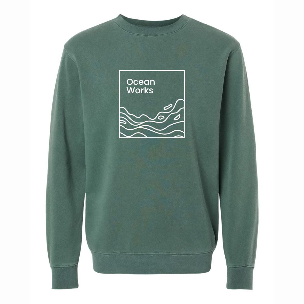 geometric sweatshirt