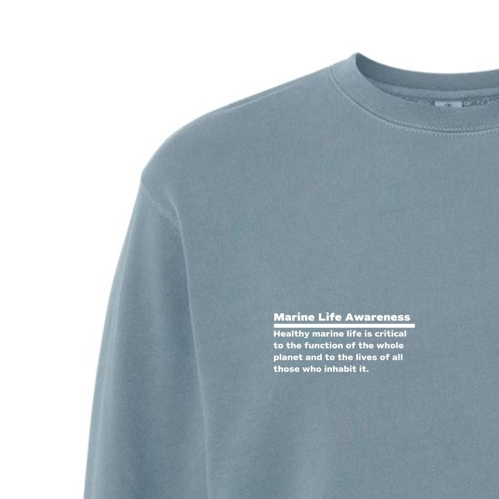 Marine Life Awareness Crewneck Sweatshirt