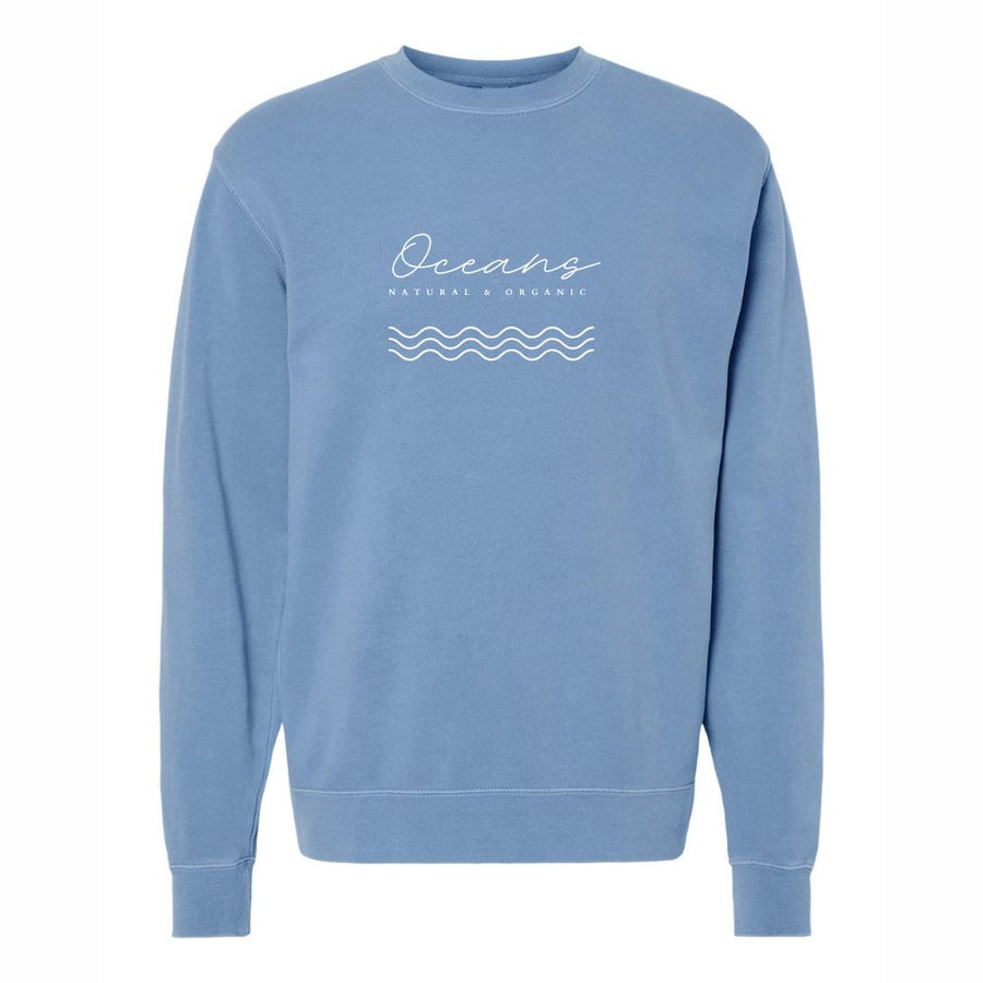 Natural & Organic Oceans Crewneck Sweatshirt