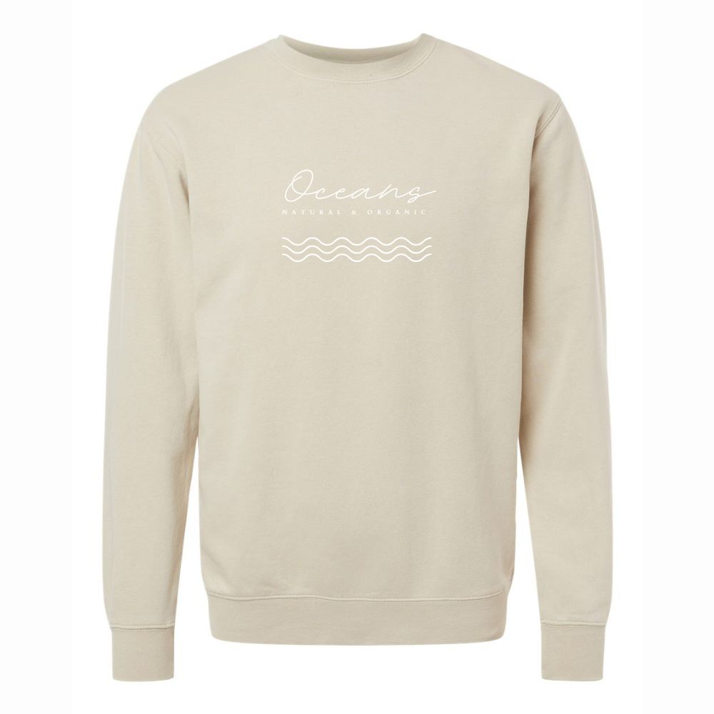 Natural & Organic Oceans Crewneck Sweatshirt