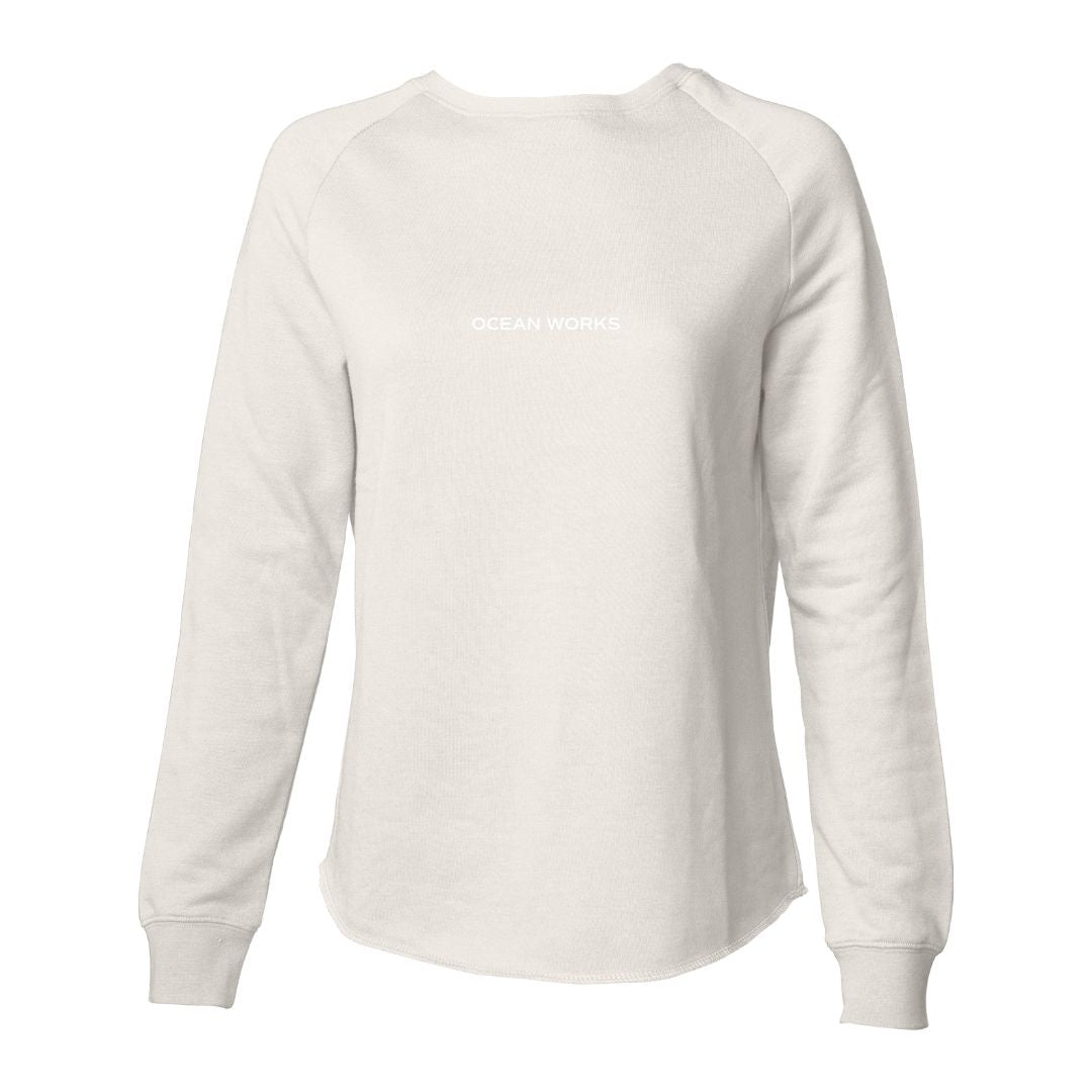 Ocean Works Women's Soft Wash Crewneck Sweatshirt