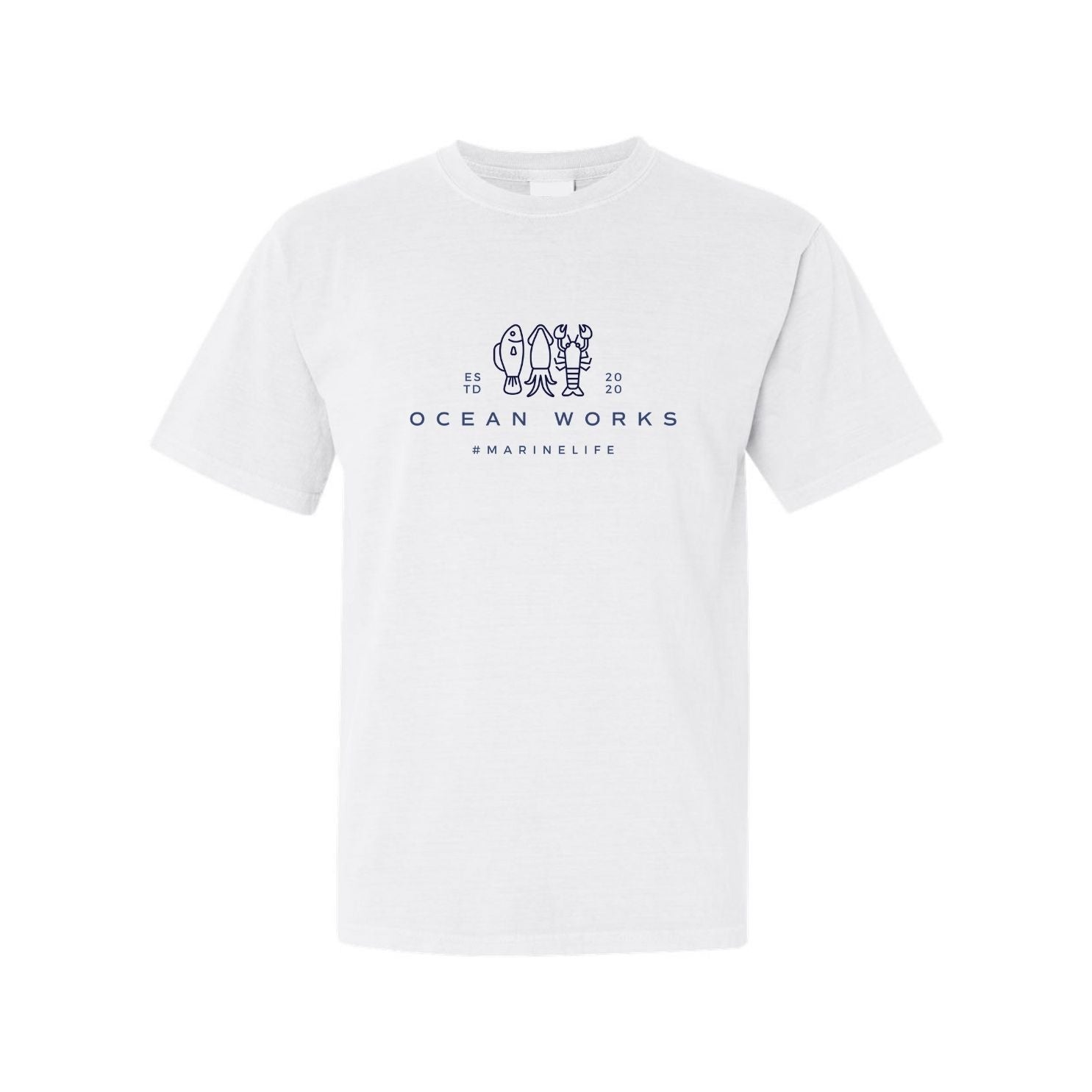 Marine Life Graphics Ocean Works Tee