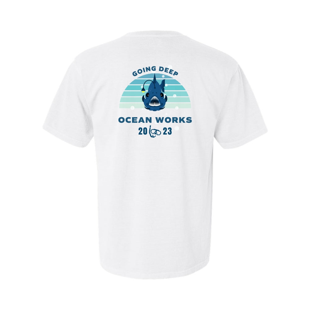 going deep tee shirt