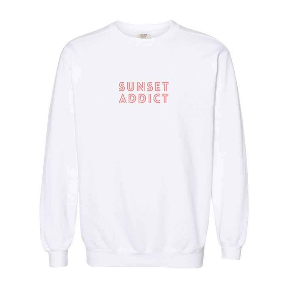 sunset addict sweatshirt