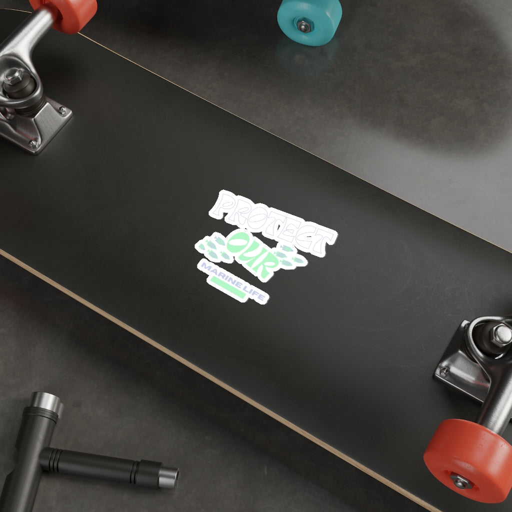 Protect our Marine Life Stickers - Ocean Works