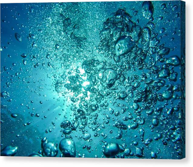 Ocean Bubbles - Canvas Print - Ocean Works