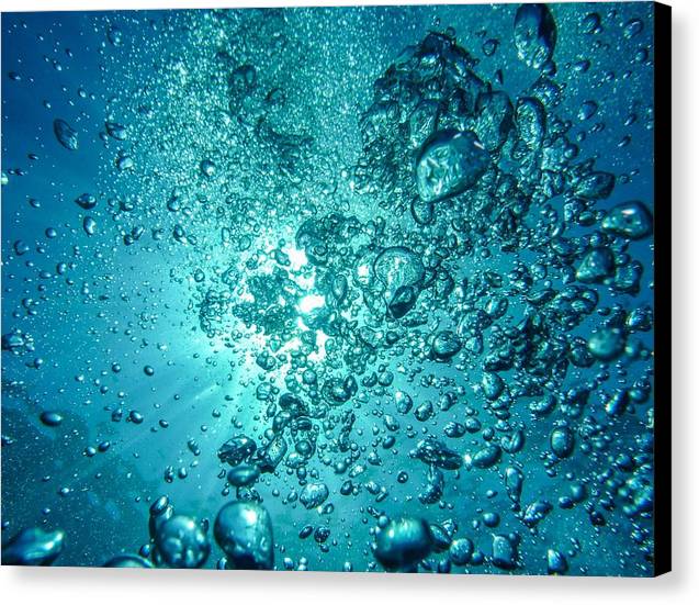 Ocean Bubbles - Canvas Print - Ocean Works