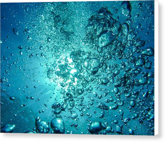 Ocean Bubbles - Canvas Print - Ocean Works