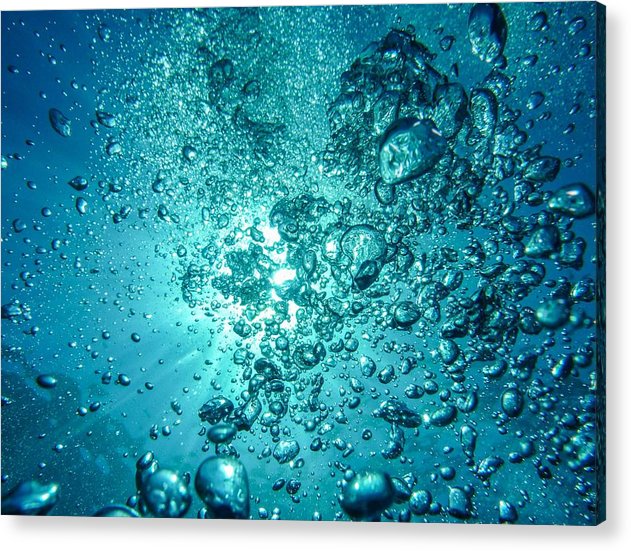 Ocean Bubbles - Acrylic Print - Ocean Works